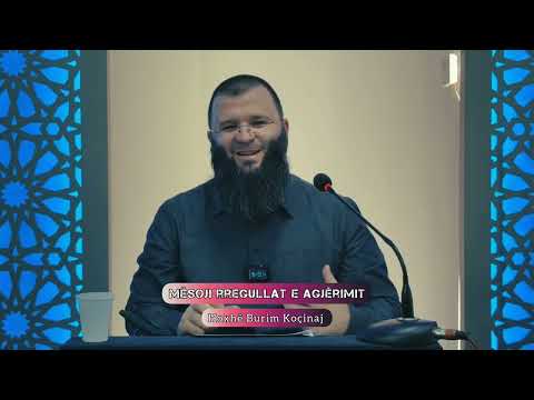 (6) Mësoji rregullat e agjërimit | Hoxhë Burim Koçinaj
