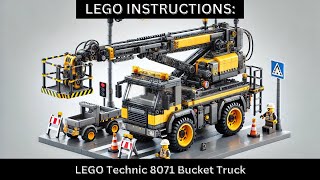 LEGO INSTRUCTIONS: Build the MIGHTY Bucket Truck 8071 – Reach New Heights!