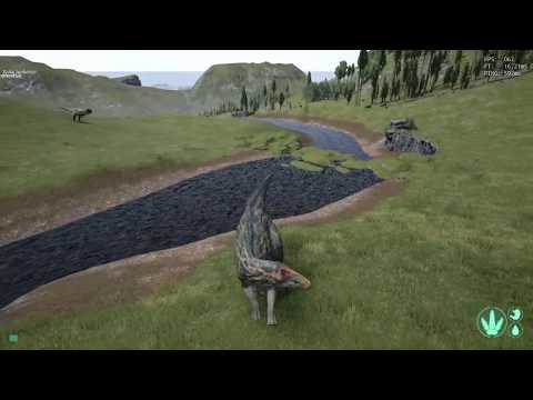 The Isle:  1 v 3 Shant vs 3 Giganotosaurus.