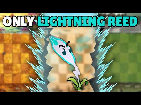 Can A MAX Level Lightning Reed Solo ALL of PvZ2?