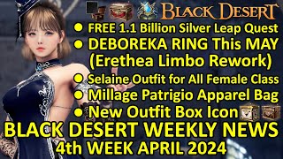 FREE 1.1 Billion Silver Quest, DEBOREKA RING This MAY (BDO News, 4th Week April 2024) Update