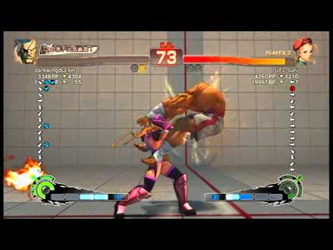 【スパ４】darkwingducker[サガット] vs UFC Juni[キャミィ]