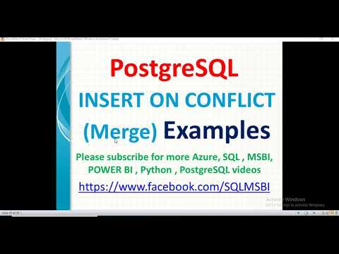 Postgresql Tutorials | Insert on Conflict in Postgresql | insert update in single query in postgres