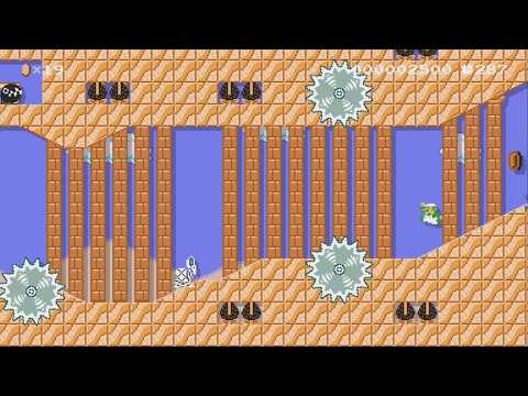 Tower of the Heavens 2-3 by milksteak - Super Mario Maker 2 - No Commentary 1by