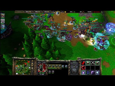1 (Undead) vs 5 Insane Computers (All Orc) | Warcraft 3 Reforged