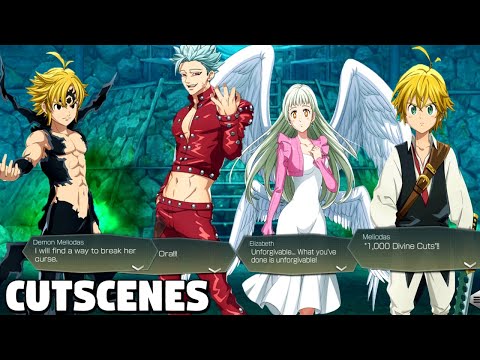 Dragon's Judgement x Shin Megami Tensei Dx2 - Cruel Demons & the Blessed Light Cutscenes