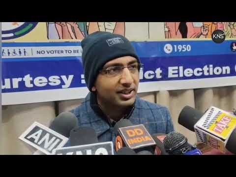 Divisional Commissioner Kashmir speaks with media on the sidelines of the 1...