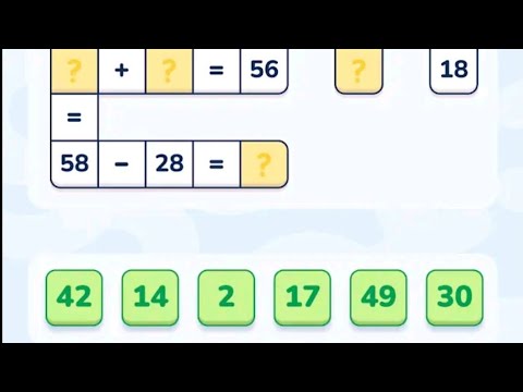 Math Crossword Puzzle Games Level 49