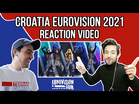 Croatia | Eurovision 2021 Reaction | Albina - Tick-Tock | Eurovision Hub