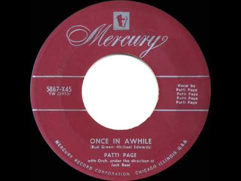 1952 HITS ARCHIVE: Once In Awhile - Patti Page
