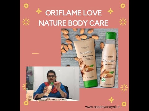 Oriflame love nature body care range review