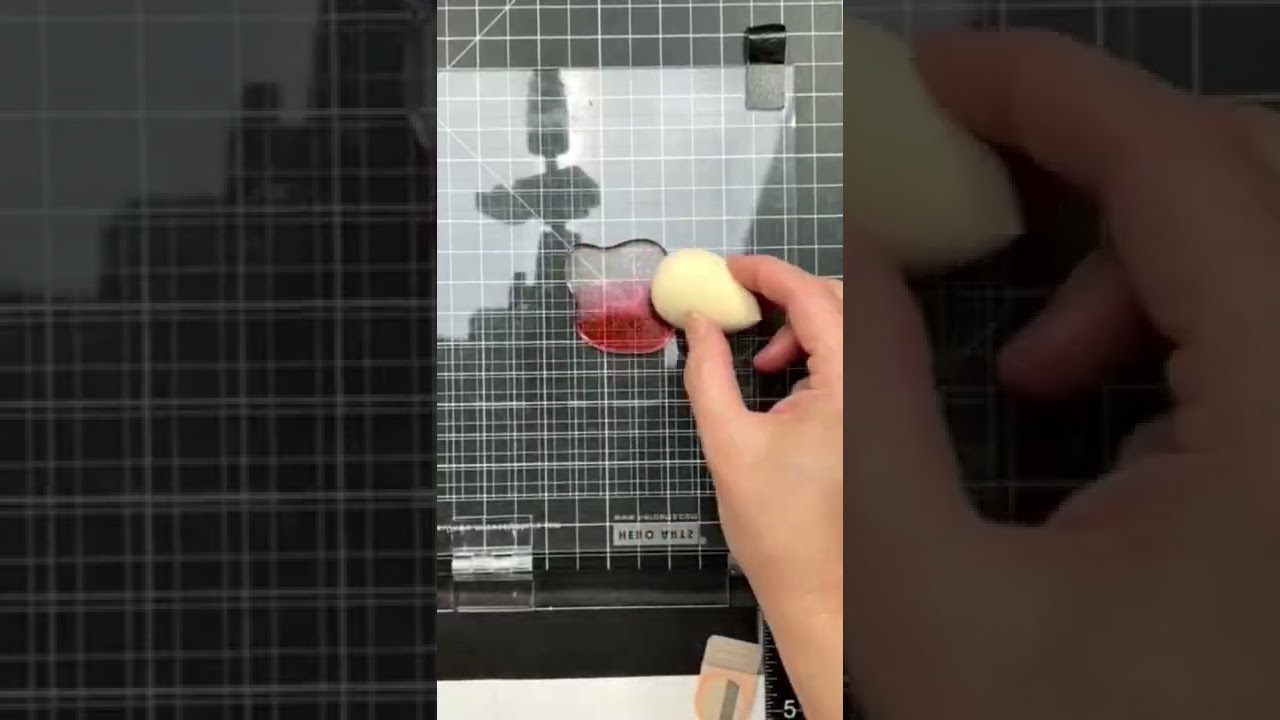 Fun Heat Embossed Card Idea