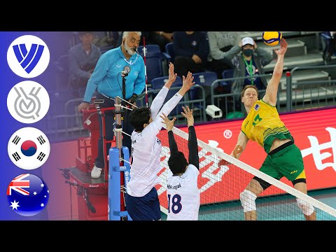 Korea vs. Australia - Full Match | AVC Men's Continental Olympic Qualifier Tournament 2019