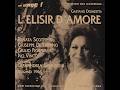 DONIZETTI  L' ELISIR D'AMORE GIUSEPPE DI STEFANO/RENATA SCOTTO ET AL  LIVE BERGAMO 1961