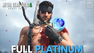 Metal Gear Solid Delta - Full Game 100% Platinum Walkthrough Longplay - PS5 Pro 4K60fpsNo Commentary