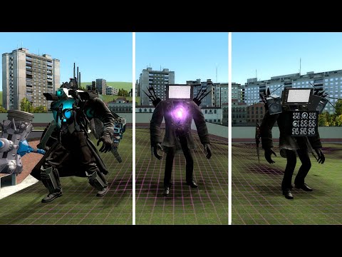 EVOLUTION OF NEW ARMORED TITAN SPEAKER MAN!   Skibidi Toilet In Garry's Mod