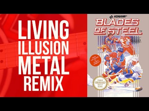 Blades of Steel NES - Metal Remix Music Video - Living Illusion