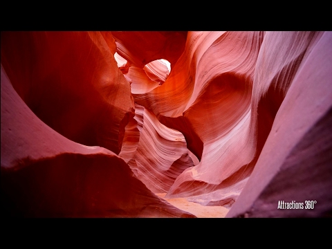 [HD] Beautiful look at Antelope Canyon - Antelope Slot Canyon