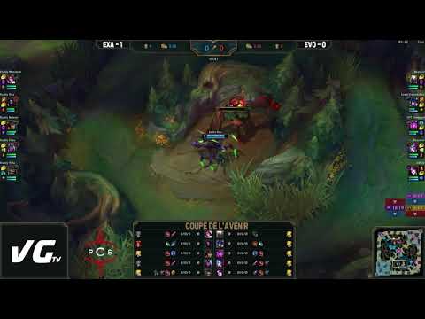 Coupe de l'avenir-Demi finale-Evolution Esport VS Exalty-Game 2- cast avec Doyle Rhen