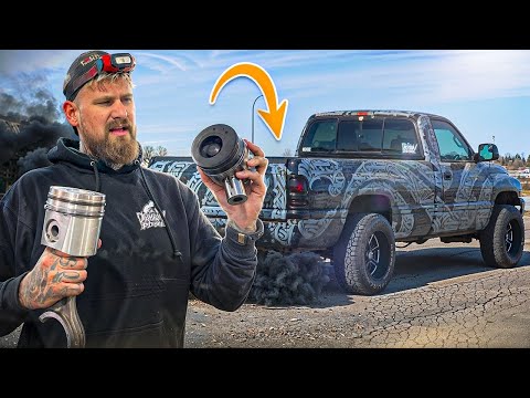 Replacing A Cracked Piston In The 12 Valve Cummins
