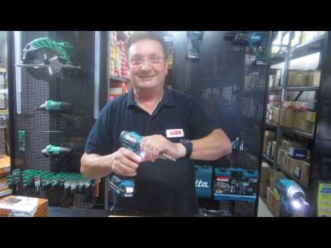 Makita Akumuliatorinis smūginis suktuvas TD110DSAE 10,8V 2.0 Ah. 110 Nm, 1/4" hex video