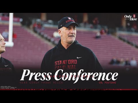 Stanford Football: Postgame Press Conference | California