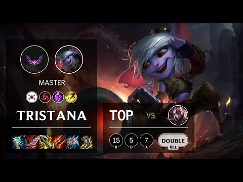 Tristana Top vs Quinn - KR Master Patch 12.4