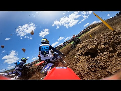 GoPro: Michael Mosiman - 250 Moto 1 - 2022 Lucas Oil Pro Motocross Championship High Point Raceway