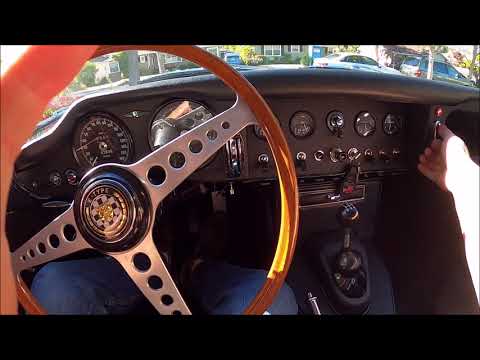 Test drive and walk through of 1966 E Type Jaguar