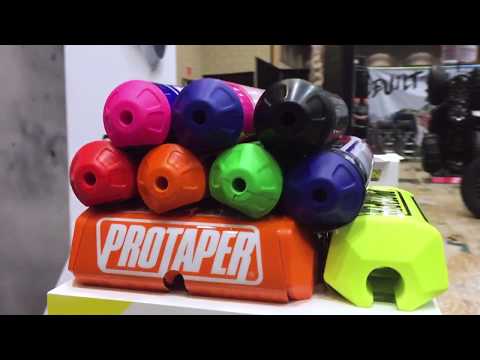Sneak Peak at New Pro Taper Bar Pads for 2018 Featuring New Colors and Technologies by Chaparral...