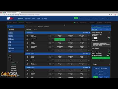 10bet Sportwetten Anmeldung & Einzahlung erklärt - GameOasis