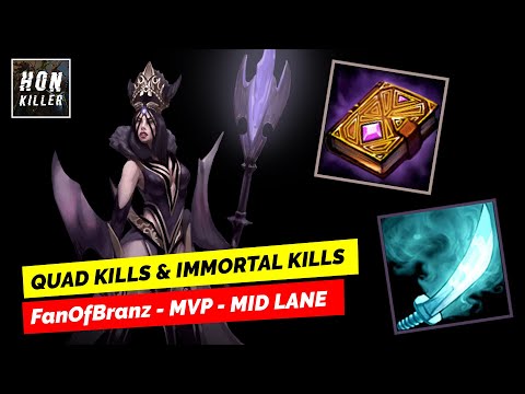 HoN Wretched Hag GRIMOIRE OF POWER with GENJURO - MVP