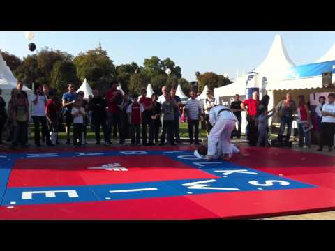 Hilde Drexler und Ludwig Paischer am Tag des Sports 2011