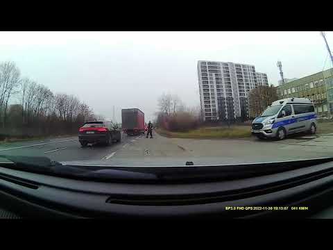 Poznan policja kontrola stop cham polskie drogi