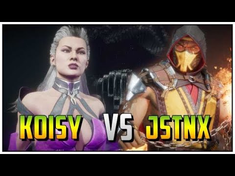 Koisy (Sindel) Vs JSTNx (Scorpion) 【Nightmare Series #1】 Mortal Kombat 11