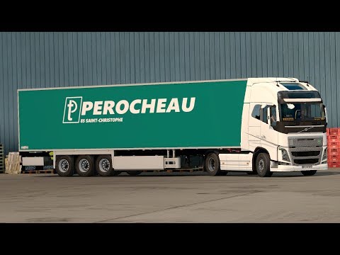 ETS 2 1.27 ProMods 2.16 Volvo FH16  Montpellier - Barcelona