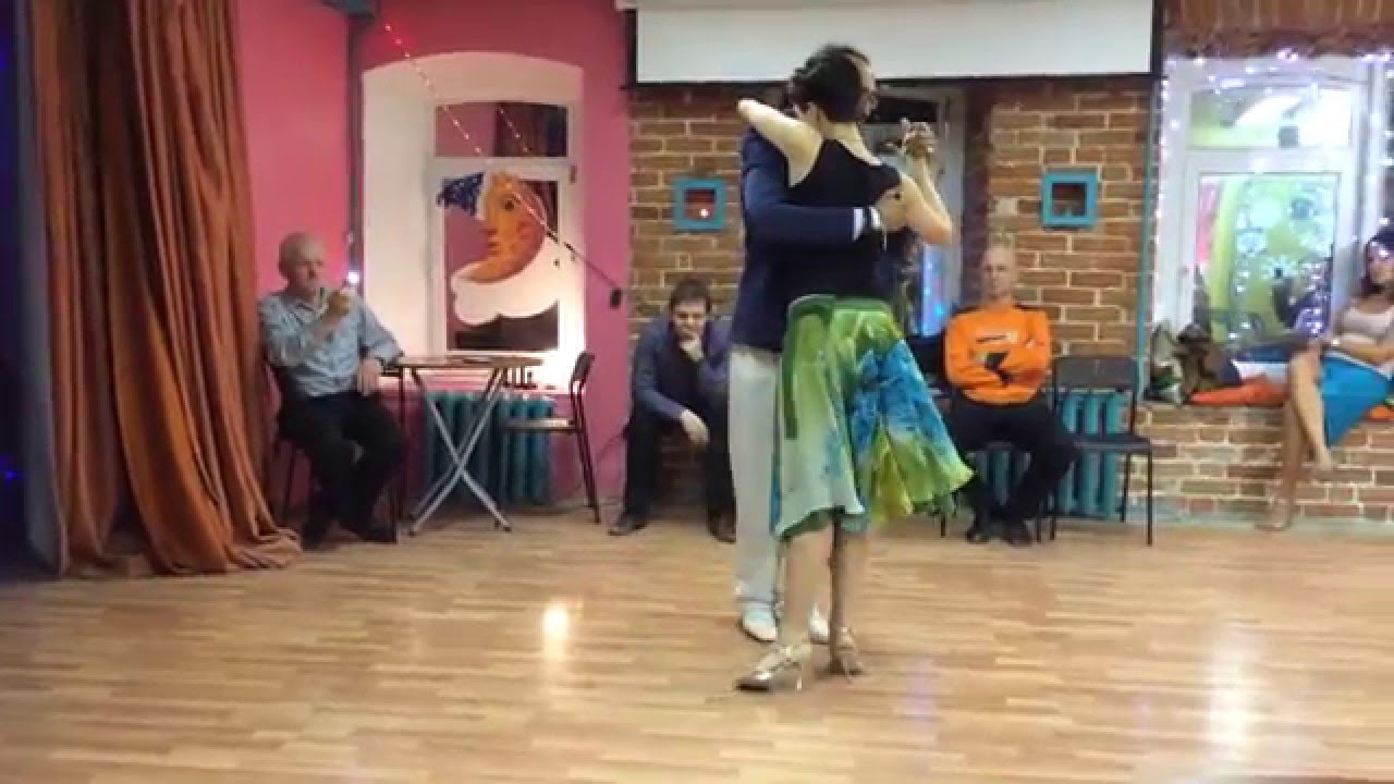 Angelina Zubko & Rony Joel: Milonga "Medialuna" part I. Moscow.