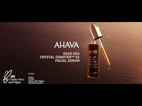 A New Thing of Beauty from AHAVA: Dead Sea Crystal Osmoter™ Facial Serum - short verion