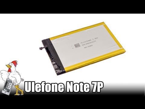 Guía del Ulefone Note 7P: Cambiar batería