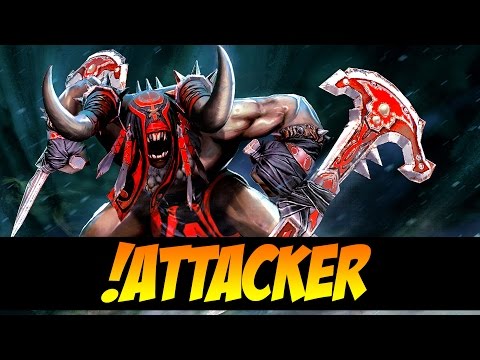 !Attacker 8100MMR Plays Bloodseeker - Dota 2