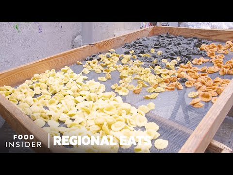 How Grannies Make Fresh Pasta In The Streets Of Bari, Italy | Regional Eats | Insider Food