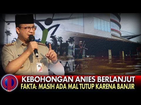 Keb0h0n9an Anies Berlanjut! Fakta: Masih Ada Mal Tutup karena B4nj1r