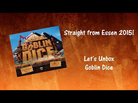 Let's Unbox Goblin Dice