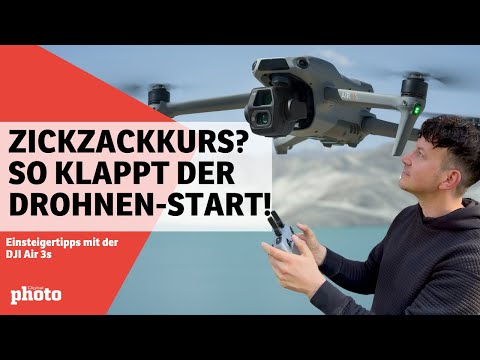 Fix abheben: Die ersten Schritte mit der DJI Air 3s Foto-Drohne – Tutorial für Beginner