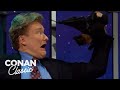 Animal Expert Clyde Peeling: Fruit Bat & Fishing Cat | Late Night with Conan O’Brien