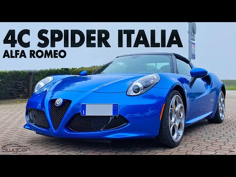 Alfa Romeo 4C Spider Italia: rarità in 108 esemplari