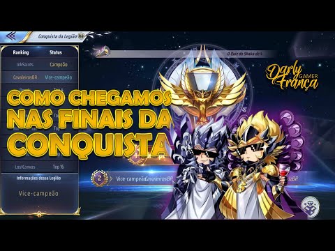 COMO CHEGAMOS AS FINAIS DA CONQUISTA DA LEGIÃO I SERVIDOR A09 CÂNCER