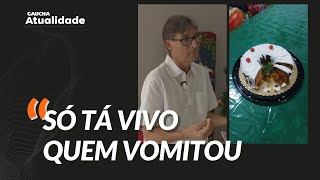 Como alguns sobreviveram? Viúvo de vítima do bolo envenenado detalha tragédia em Torres | Atualidade