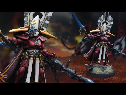 Speedpainting Eldar: The Autarch II Eldritch Omens
