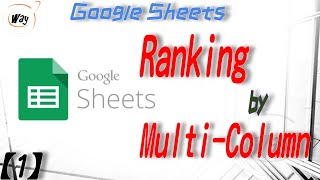 [Google Sheets] How to rank by multiple columns